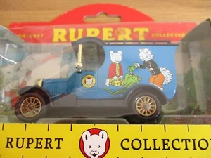RUPERT THE BEAR 1920 MODEL T FORD VAN DIE-CAST THE RUPERT COLLECTION BNIB Blue - Picture 1 of 3