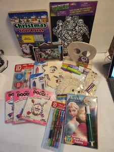 Lot For Kids Coloring Reading Crayon Pen Stylus Charm Bracelets New in Packages - Picture 1 of 12