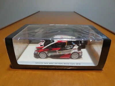 Spark S5957 Toyota Yaris WRC+ #7 Latvala - Antilla Rally Monte Carlo 2018 1:43 - Immagine 1 di 4