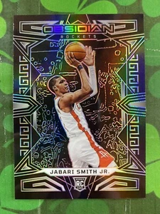 2022-23 Panini Obsidian Jabari Smith Jr Silver Rookie Card #154 Houston Rockets - Picture 1 of 2