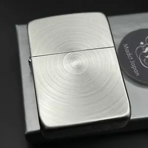Accendino a olio Zippo 1941 replica argento rotazione angolo rotondo modello nuovo - Foto 1 di 9