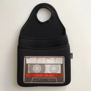 Custodia Cassetta Porta Dispositivo CD Porta Auricolari Cavo Tasche Auto Viaggio Neoprene - Foto 1 di 12