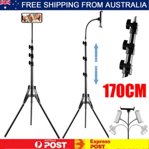 170CM Tall Flexible Phone Tripod with Gooseneck Heavy Duty Phone Tripod Stand AU - Picture 1 of 10