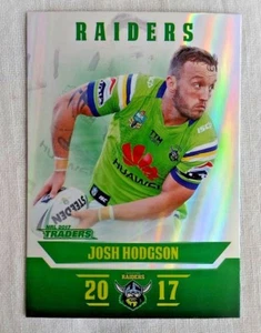 2017 NRL Traders Parallel PS015 - Josh Hodgson Canberra Raiders - Picture 1 of 2
