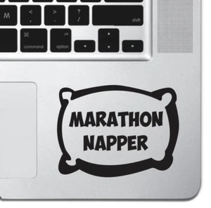Marathon Napper Macbook Sticker Decal Skin Cover for Macbook Air Pro 13" 15" 17" - Picture 1 of 3