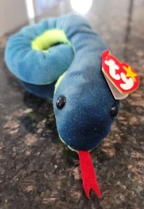 TY Beanie Baby "Hissy" with rare Tag Errors Mint Condition Retired Original 1997 - Picture 1 of 15