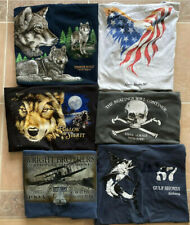 (Lot Of 6) Graphic T-Shirts Outdoors / Nature / Other 1990's / Mid 2000's