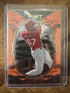 2023 Panini Select Jordan Walker Orange Pulsar 3/12
