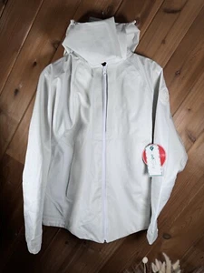 AirOgo Pillon Jacket Inflatable neck rest travel NWT | Mens Medium | White - Picture 1 of 16