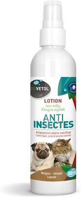 BIOVETOL Lotion Anti-insectes Bio Antiparasitaire Chien Chat 240ml • 8€