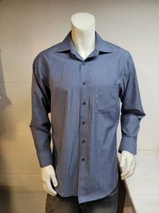 Donald J. Trump long sleeve pin striped shirt size 15.5 32/33 / we2839 R1 t27 - Picture 1 of 4