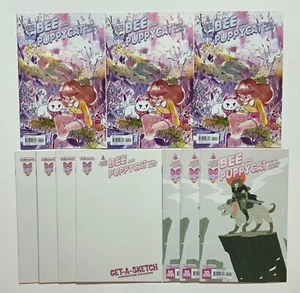 BEE and PUPPYCAT # 1 & 9 VARIANT 10 Comic Book LOT J4,220 - Picture 1 of 2