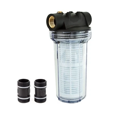 Grafner Vorfilter Hauswasserwerk Gartenpump Wasserfilter Filter Pumpe 1"  lang - Bild 1 von 4