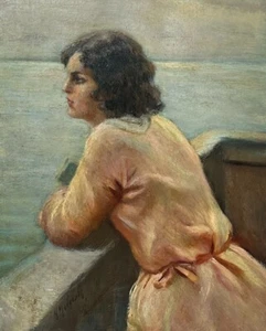 Giuseppe Maldarelli (1885-1958) - Ritratto - Foto 1 di 10