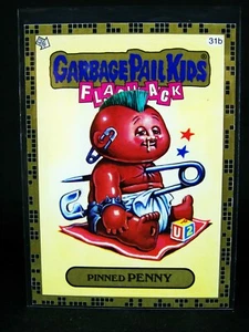 GPK 2011 Flashback Series 2 GOLD Border Parallel Card #31b Pinned PENNY, FB2 FS2 - Picture 1 of 2