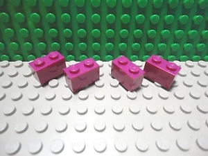 Lego 4 Magenta 1x2 bloque ladrillo NUEVO - Imagen 1 de 1