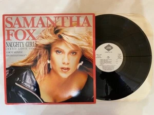 Samantha Fox-Naughty Girls/I Surrender 12" SIngle-Jive-1084-1-JD - Picture 1 of 2