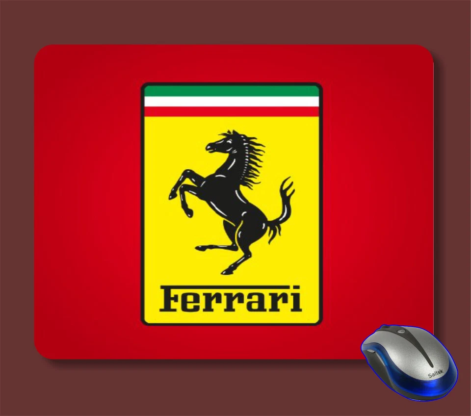 Alfombrilla de ratón para ordenador Ferrari coche de carreras regalo f106 Foto 1 de 4