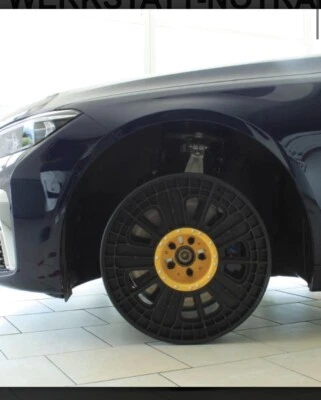 Universal Werkstattrad Ersatzrad Notrad 4/5 Loch 1000kg mit Distanzhülse - Bild 1 von 4