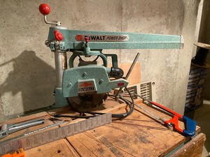 Dewalt Radial Arm Saw In Collectible 