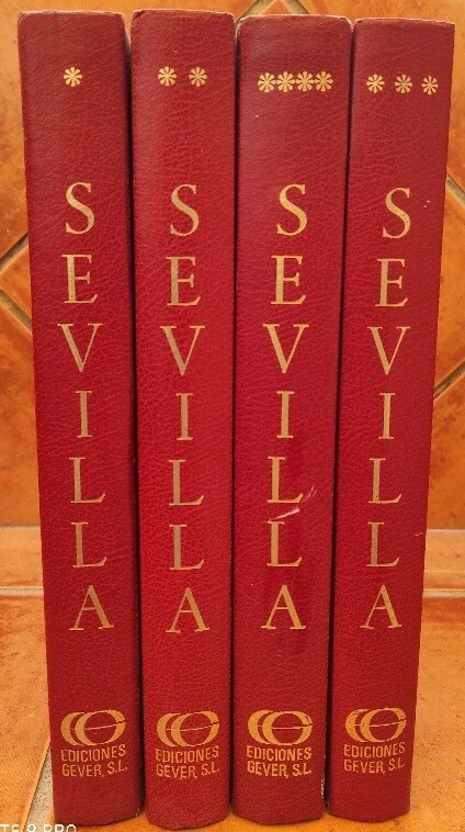 SEVILLA Y SU PROVINCIA - Ed. GEVER - 4 Tomos - Imagen 1 de 1