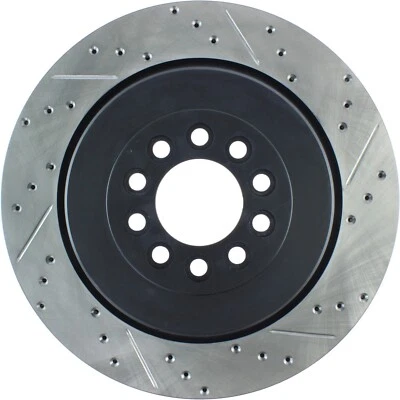 Rotor de freno de disco del lado del pasajero delantero Stoptech para Jaguar (127.20018R) Foto 1 de 4