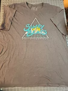 Shaky Beats Music Festival Shirt ATLANTA, GA Double Sided - Picture 1 of 9
