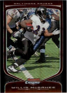 Bowman Chrome Willis McGahee #43 2009 xfractor xfractors/250 🏈 - Imagen 1 de 1