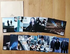 U 2 RATTLE AND HUM jeu 12x photos originale cinema '88 bono U2 - Bild 1 von 1