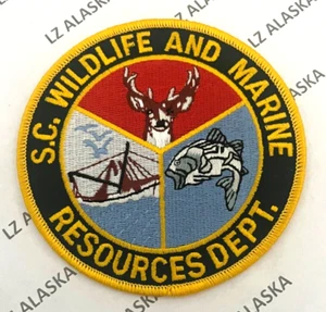 SOUTH CAROLINA WILDLIFE AND MARINE RESOURCES DEPARTMENT PATCH (SPC8) - Picture 1 of 3