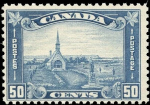 Canada Mint NH F 50c Scott #176 1930 King George V Arch/Leaf Stamp - Imagen 1 de 2