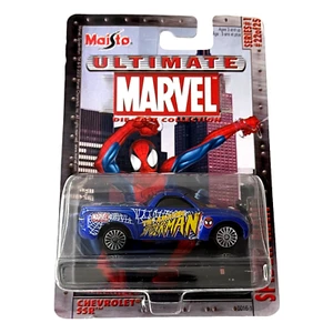MAISTO Diecast Amazing Spider Man Chevrolet SSR Truck 1:64 Ultimate Marvel - Picture 1 of 9