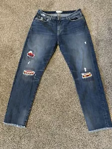 MM Vintage Damen Jeans 28 Boyfriend Blau - Bild 1 von 11