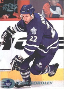 1998-99 (MAPLE LEAFS) Pacific Ice Blue #416 Igor Korolev