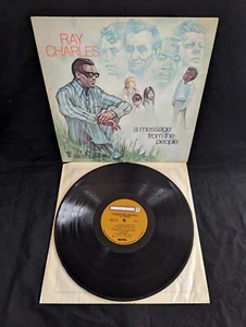 Ray Charles - A Message From The People Vinyl Record LP - Soulful Classic! - Picture 1 of 1