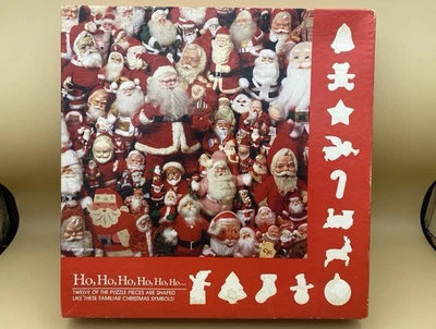 springbok Hallmark Christmas Santa Claus 600 Piece Jigsaw Puzzle 24”x24” Vintage - Image 1 of 4
