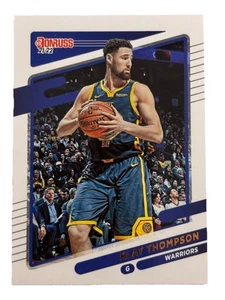 Excellent: 2021-22 Donruss Klay Thompson Golden State Warriors Trading Card - Picture 1 of 2