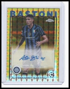 2023-24 Topps Cromo - Alessandro Bastoni - Autógrafos Oro Geométrico /50 - Imagen 1 de 2