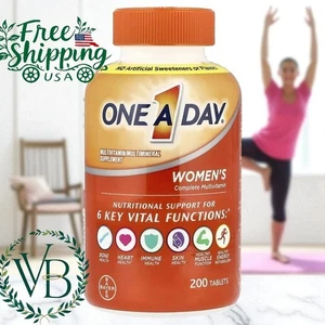 One A Day Women’s Complete Multivitamin 200 Tabletten Ablaufdatum 02/2027 Energie, Immunität - Bild 1 von 3