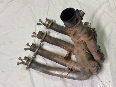 2006 2007 SUZUKI GSXR 600 750 OEM EXHAUST HEADER PIPES MANIFOLD 14100-01H00 06 - Image 1 of 4