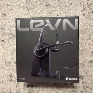 LEVN Casque Sans Fil Amélioré avec Micro pour le Travail, Casque Bluetooth avec Bruit - Photo 1 sur 1