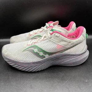 Saucony Kinvara 14 Schuhe Damen 9,5 rosa grau Jogging Sneaker leicht - Bild 1 von 14