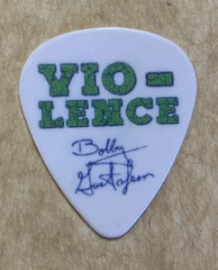Vio-Lence Bobby Gustafson Guitar Pick Headbangers Ball European Tour - Picture 1 of 2