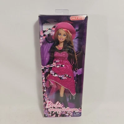 🧹"Feliz Halloween" 👻 Muñeca Barbie 🎃 2009 Objetivo Exclusivo No. T3535 NUEVO Foto 1 de 4