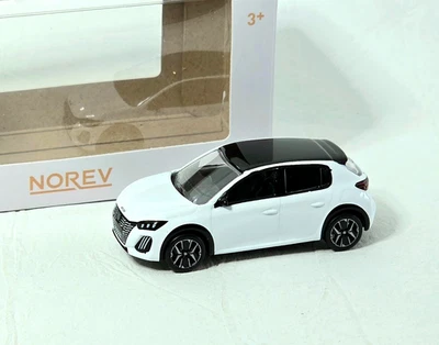 Peugeot 208 (2024), Bianco, NOREV 1:64 - Immagine 1 di 3