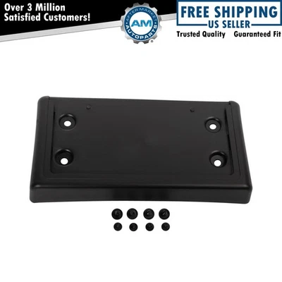 Soporte de matrícula negro para Chevrolet GMC Oldsmobile GM1068117 Foto 1 de 4