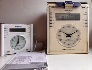 Sangean RCR-3 AM RDS (RBDS) AM Aux-in Tuning Clock Radio NEW - Picture 1 of 11