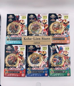 Bandai Power Rangers No.1 Sentai Gozyuger SG Sentai Ring 02 : 6set NEW - Picture 1 of 11