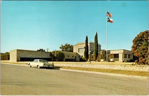 Johnson City Texas Pedernales Electric Cooperative chrome Postcard D845 - Picture 1 of 2
