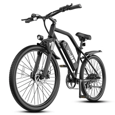 26" Electric Bike Commuter Bike 48V 7.8Ah 15mph 500W Peak ebike for Adults ebike - Image 1 of 4